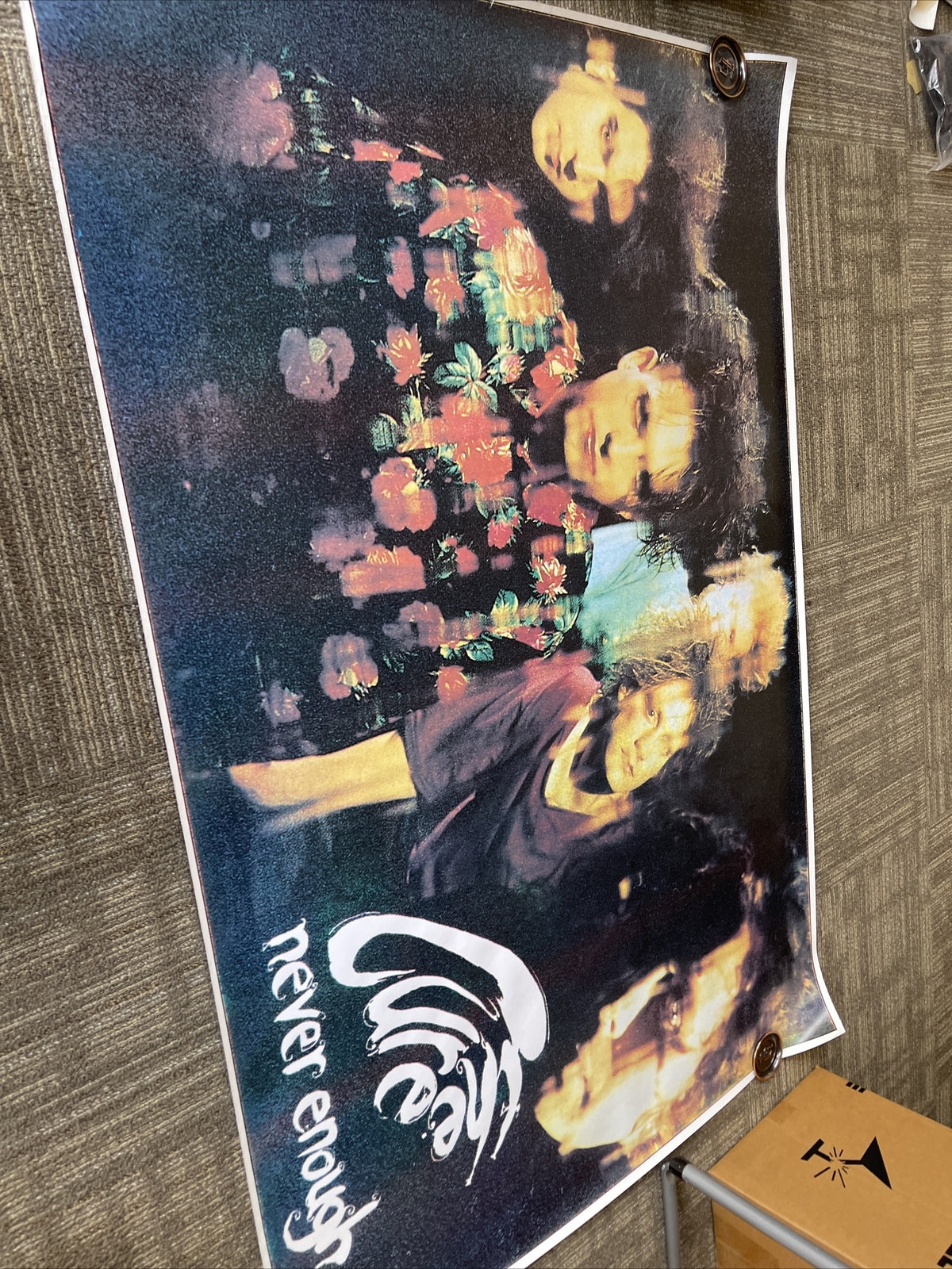 #78 The Cure - Subway Record Promo Poster - Never Enough (1990) 41x61”6