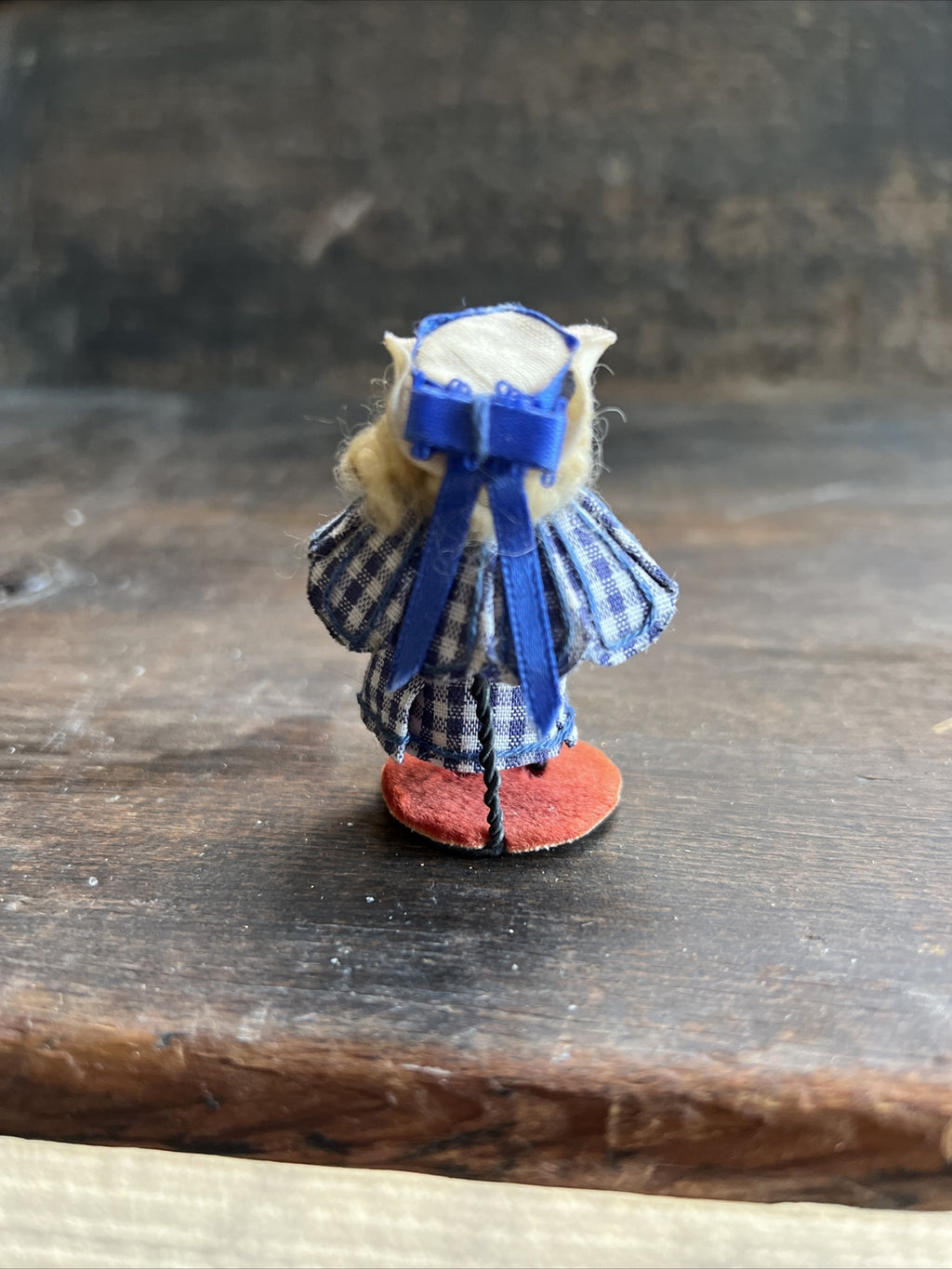 Vintage Miniature Dollhouse Art Doll 2” Hand Painted Detailed Rare2