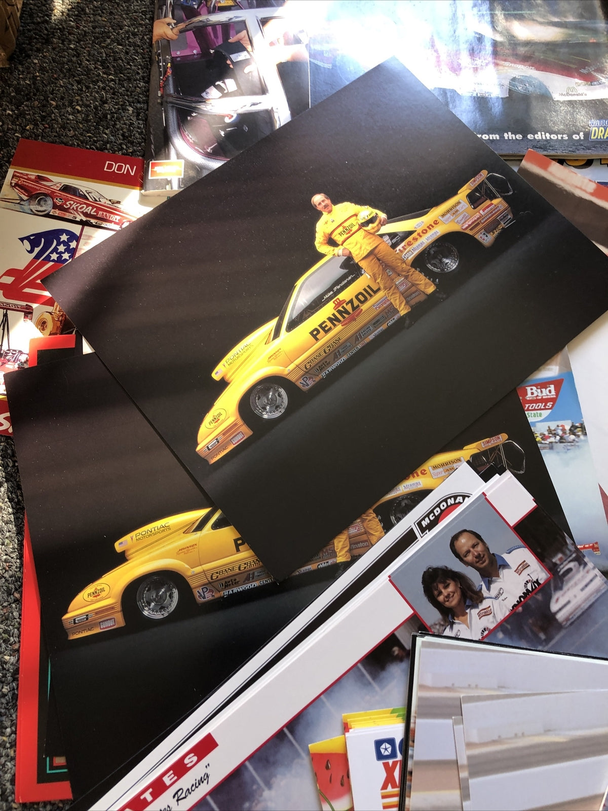 Rare Vintage 1993 NHRA Program Winston Drag5