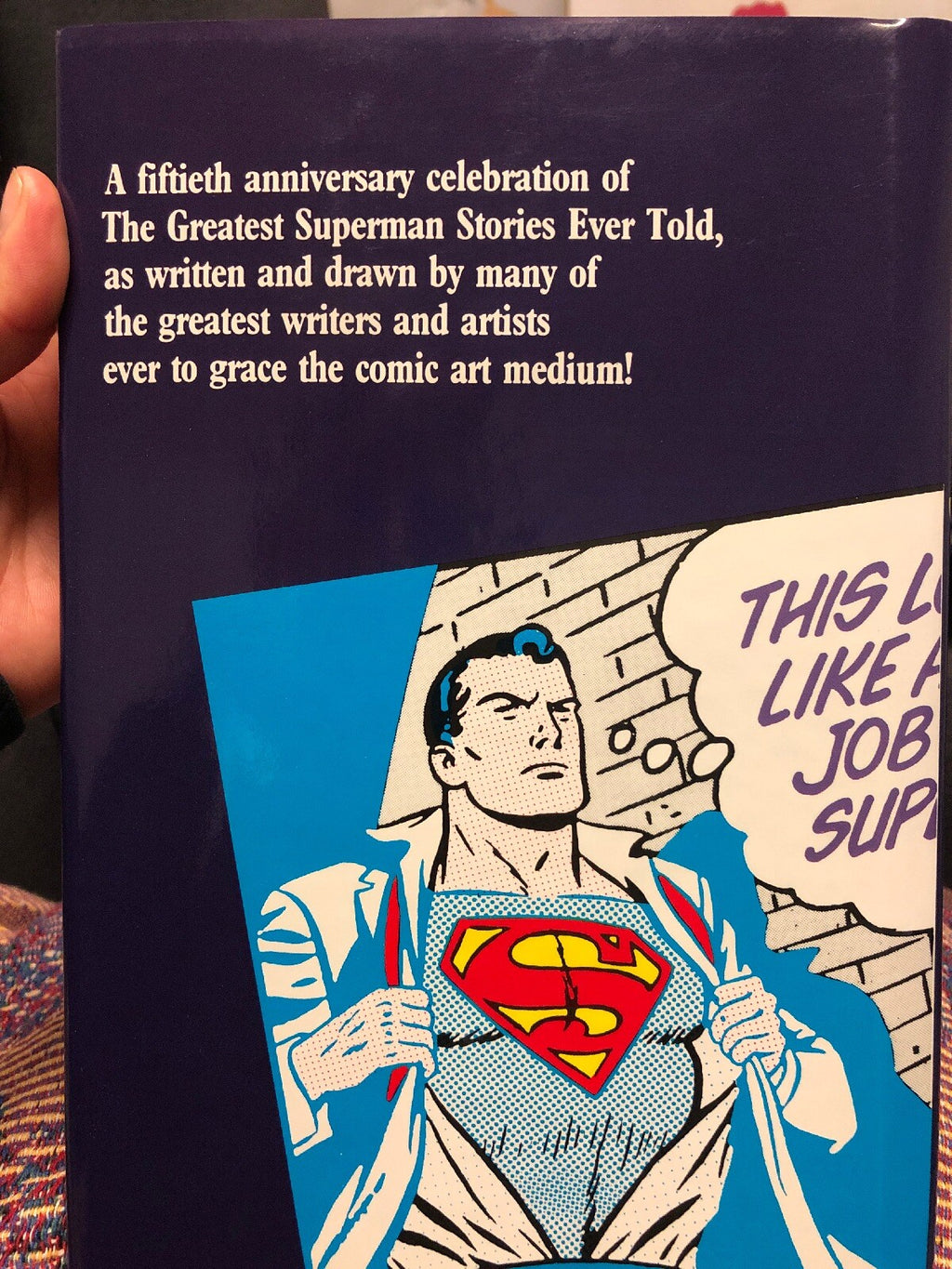 The Greatest Superman Stories Ever Told 1987 First Edition Hard Cover Byrne DC1