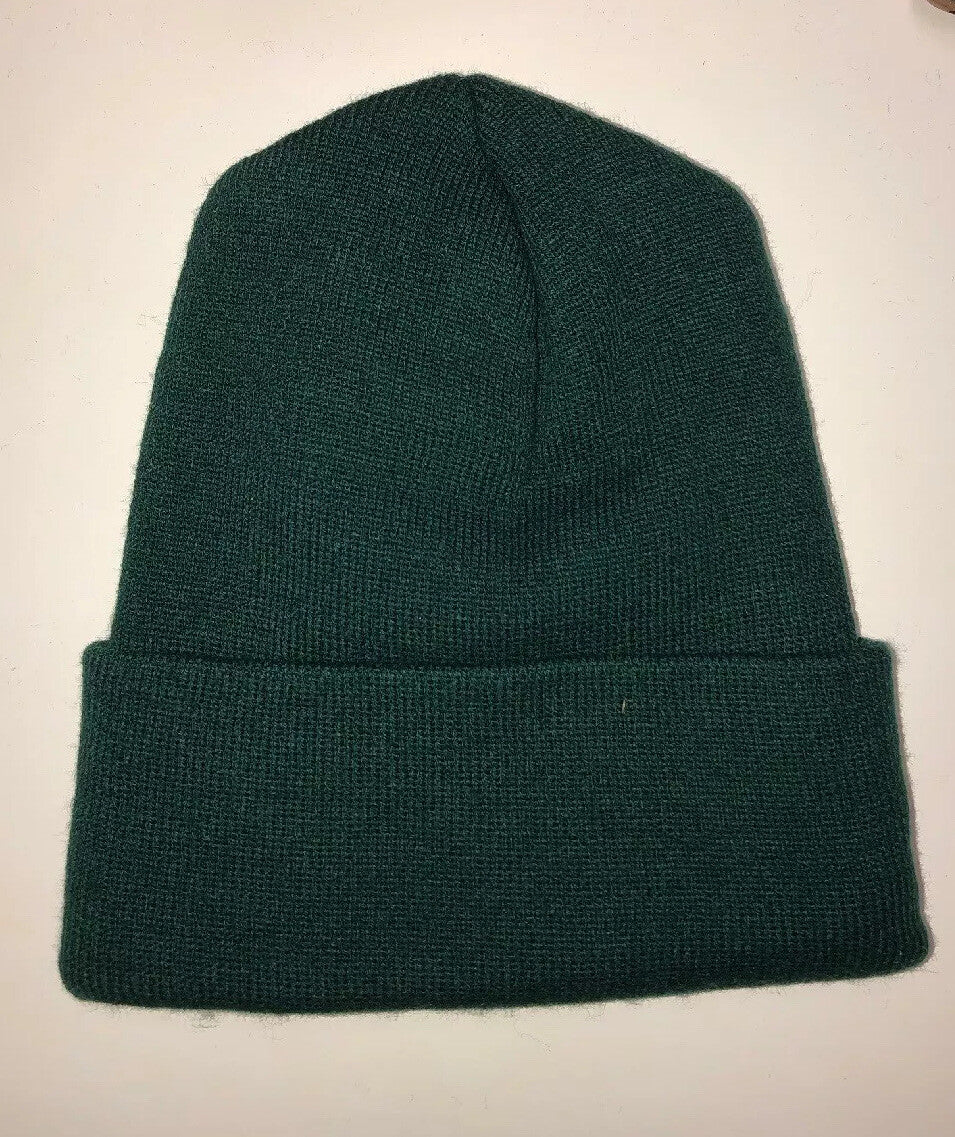 Chinese Character Zodiac Sign Symbol DRAGON One Size Beanie Green1