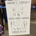 Robert Emory Johnson Jan 16 to Feb 3, 1960s Berkeley GALLERY Poster PRINT0