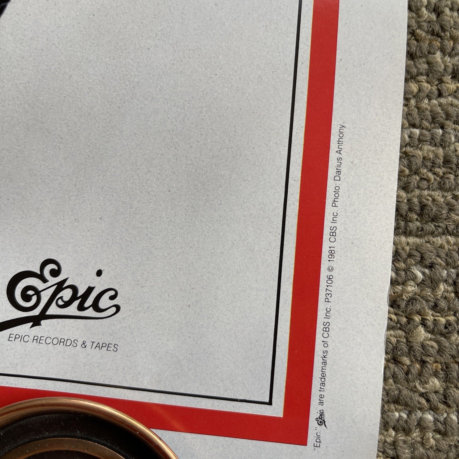 #199 1981 George Jones same ol me 1981 Record store Promo poster 28x24”3