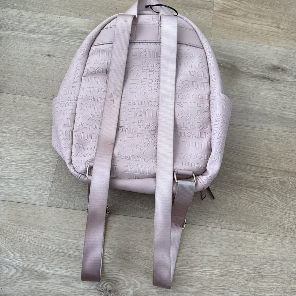 Juicy Couture Pink and Gold Word Search Backpack7