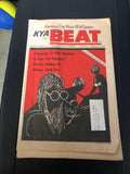 ULTRA RARE 1967 BEATLES Joan Baez KYA Radio Station NEWSPAPER San Francisco0