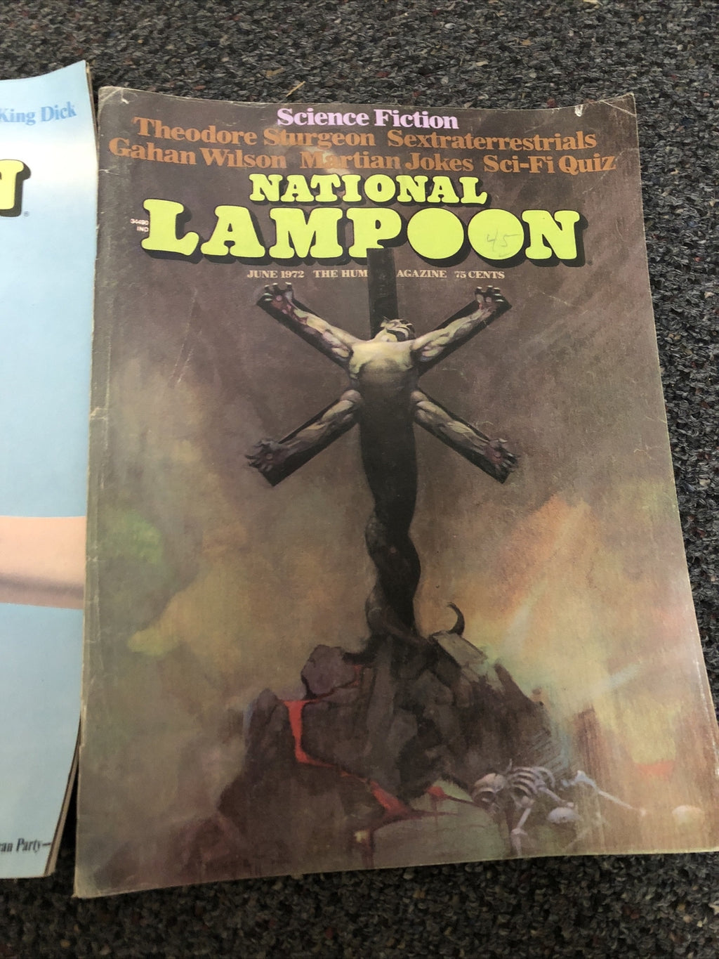 Lot Of 3 National Lampoon Magazines 1972- February, June & August3