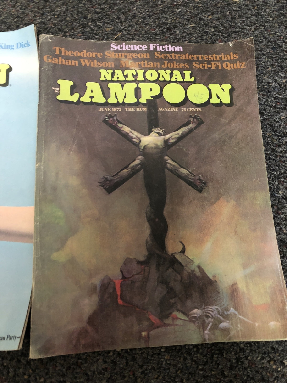 Lot Of 3 National Lampoon Magazines 1972- February, June & August3