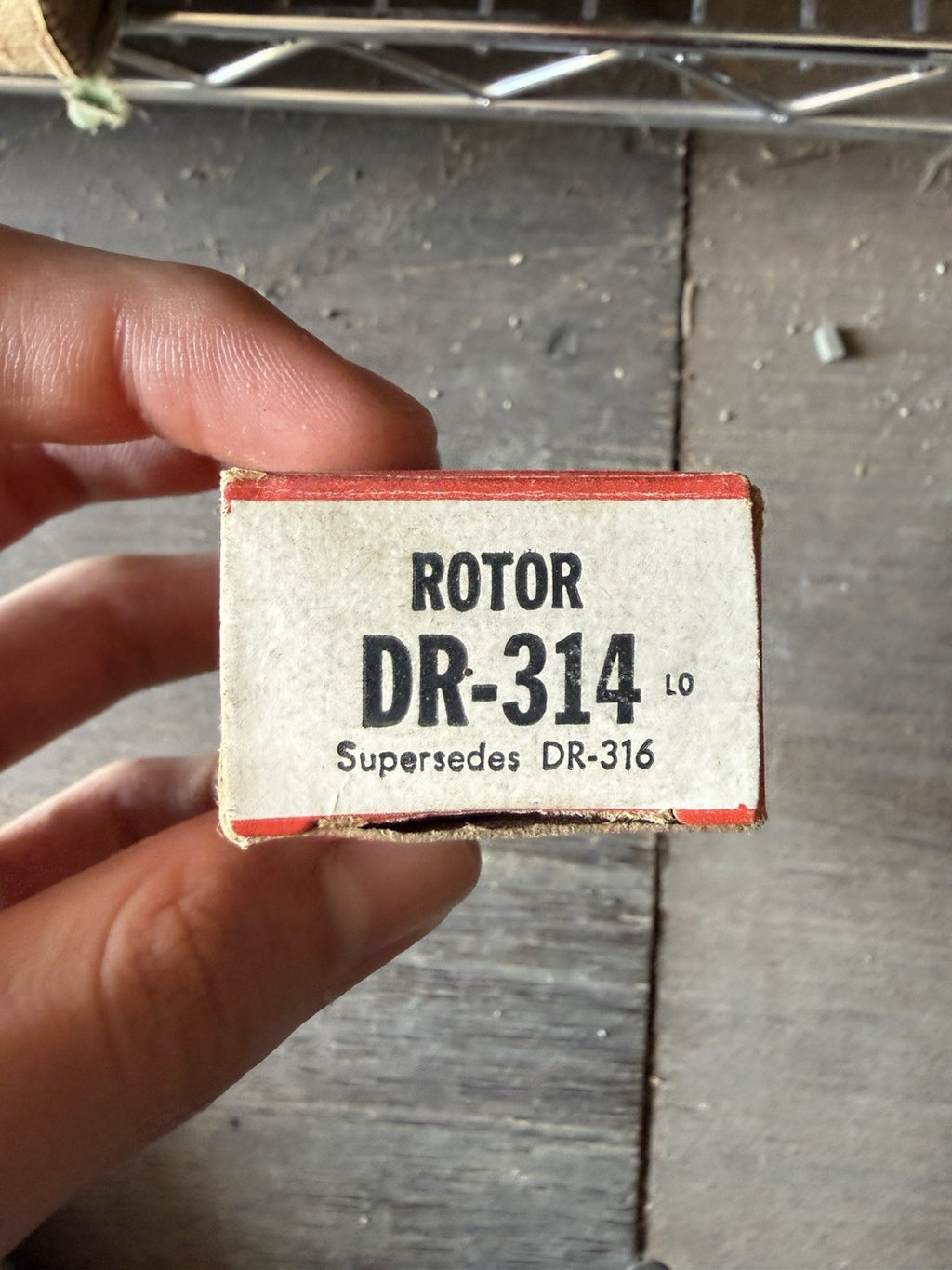 NOS Delco Remy DR-314 Ignition Distributor Rotor 1963-74 Chevy GMC Buick0
