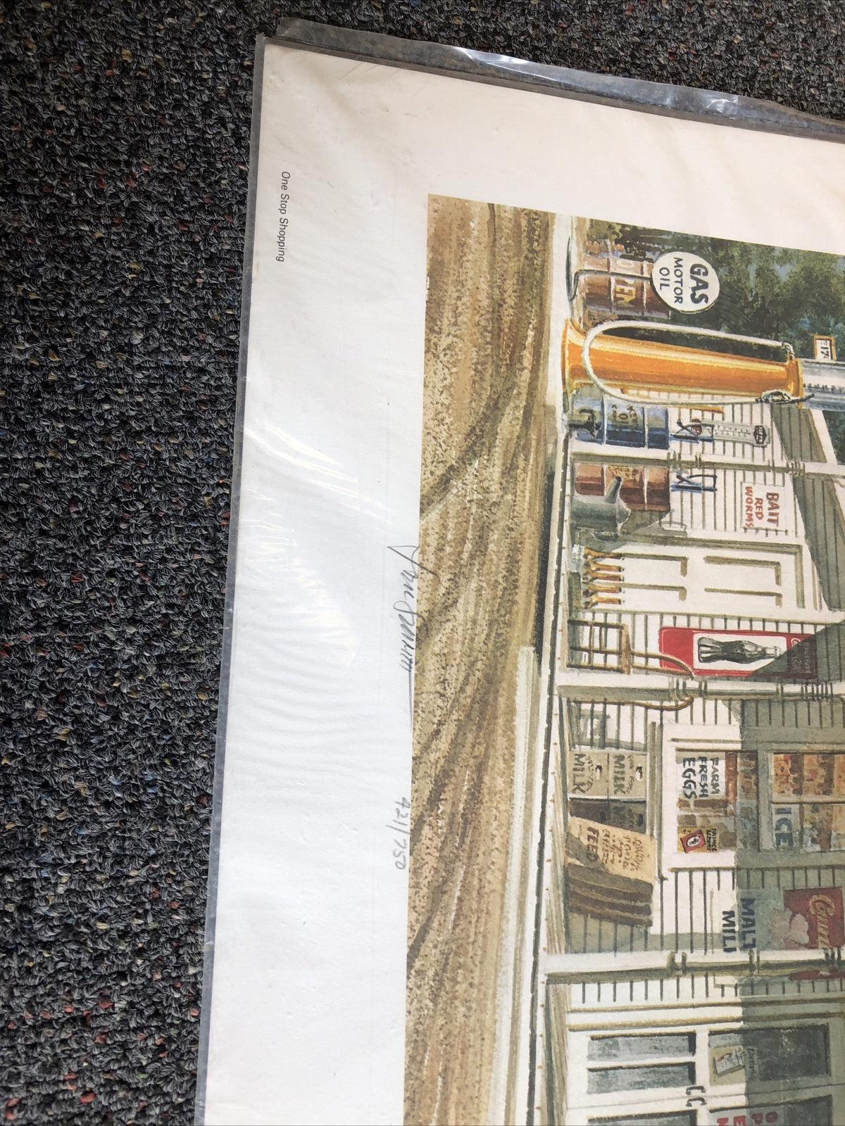 Rare Vintage One Stop Shopping Signed By Jack Schmitt Limited Editions 421/7501