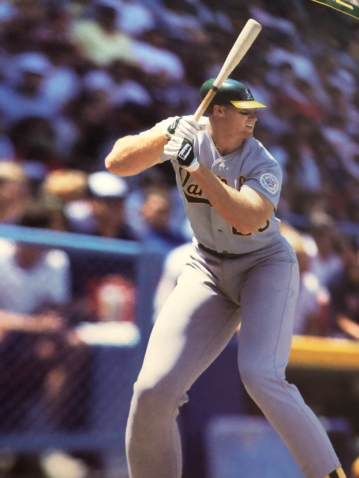 Mark McGwire 1988 Star line Inc 34”x23” Poster MBL4