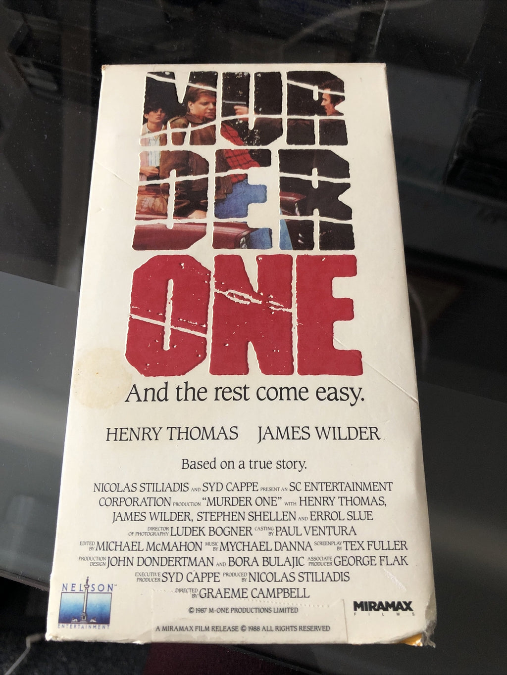 Rare Murder One Beta Tape Not VHS 1988 Thriller0