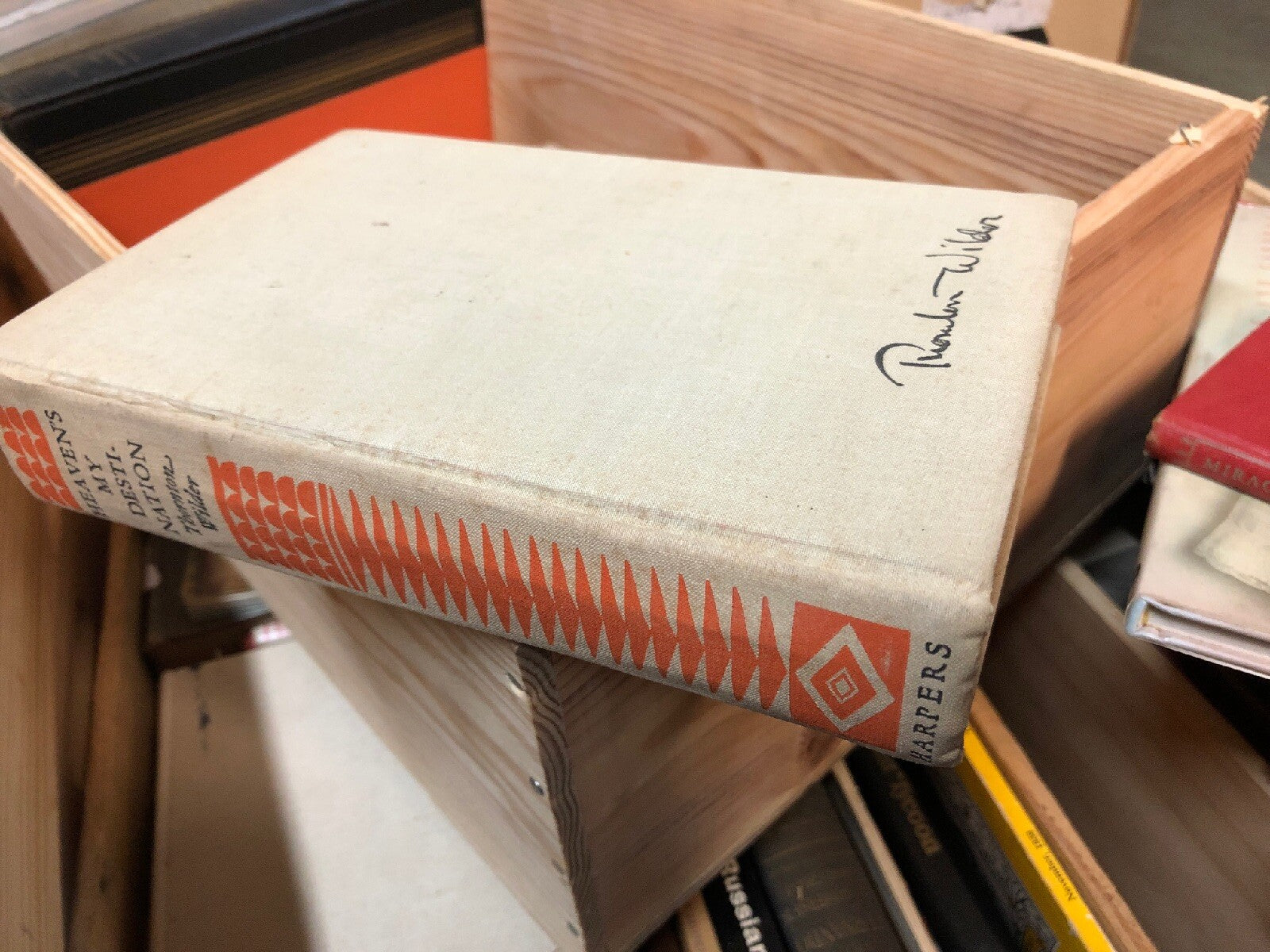 Thornton Wilder  Heaven's My Destination First Edition 1935  Rare - Collectible0