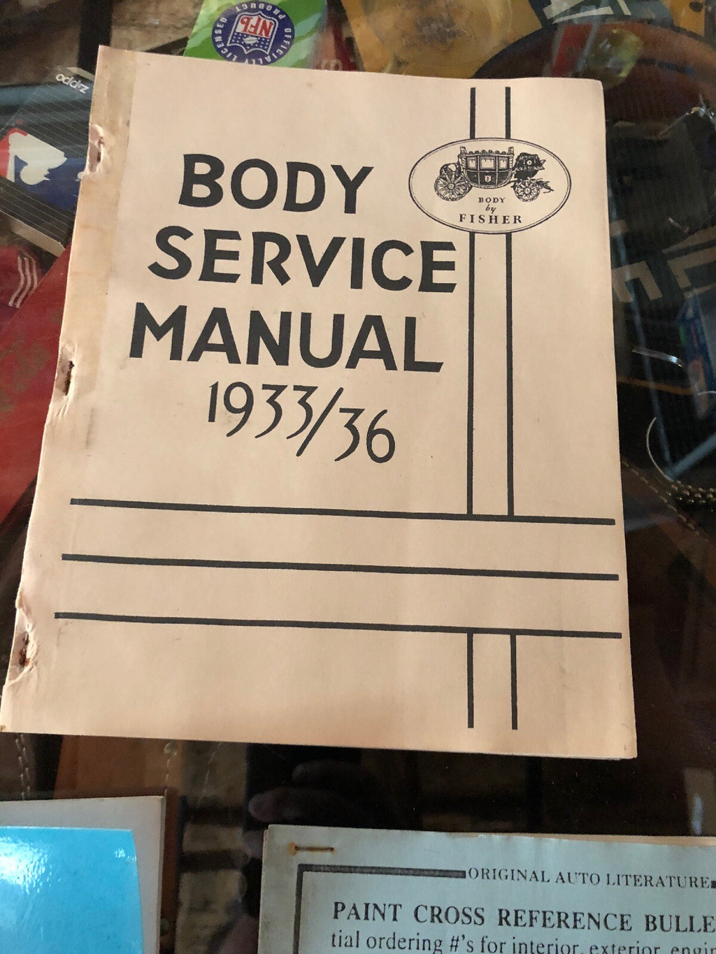 1936 Cadillac LaSalle Shop Manual Body And Paint Repair Service Books3