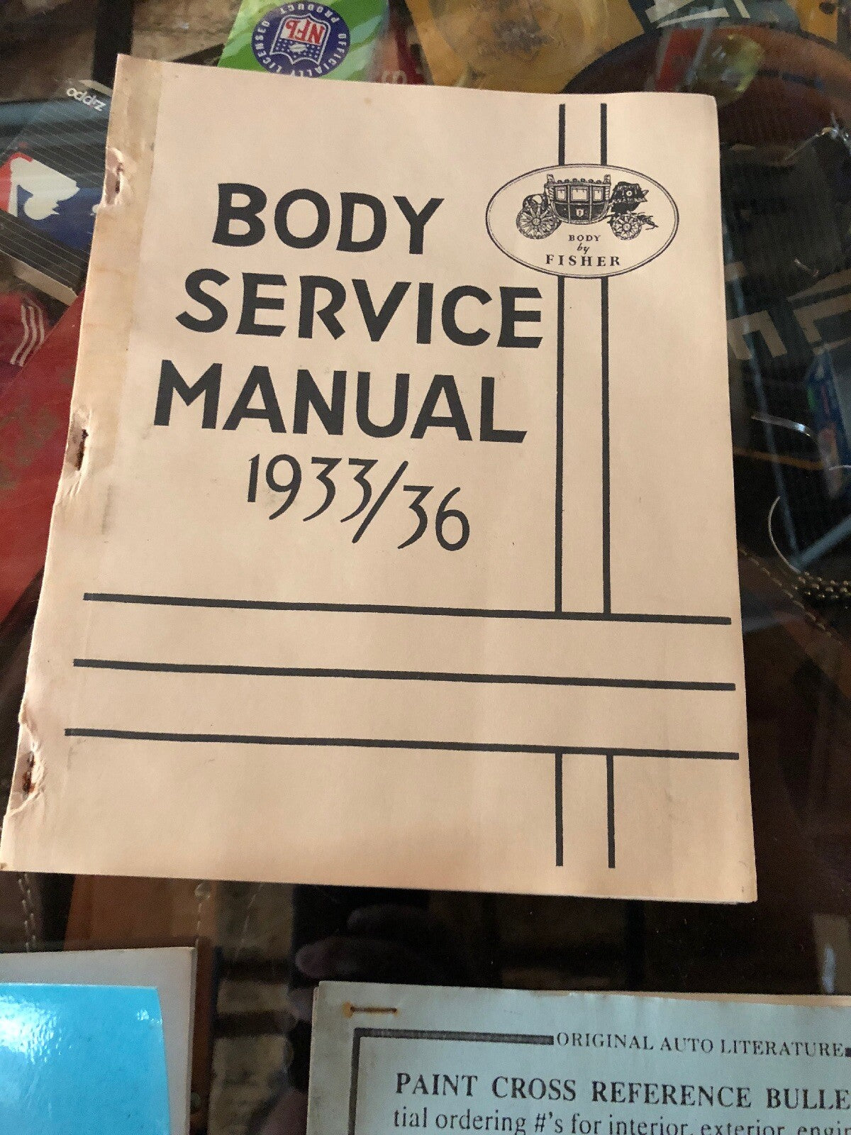 1936 Cadillac LaSalle Shop Manual Body And Paint Repair Service Books3
