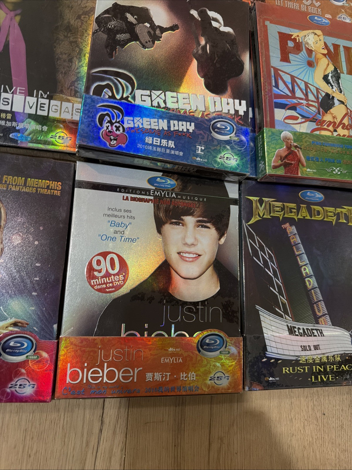 Sealed Rare OOP Music Blue Ray Lot Of 27 Chinese First Editions True HD8