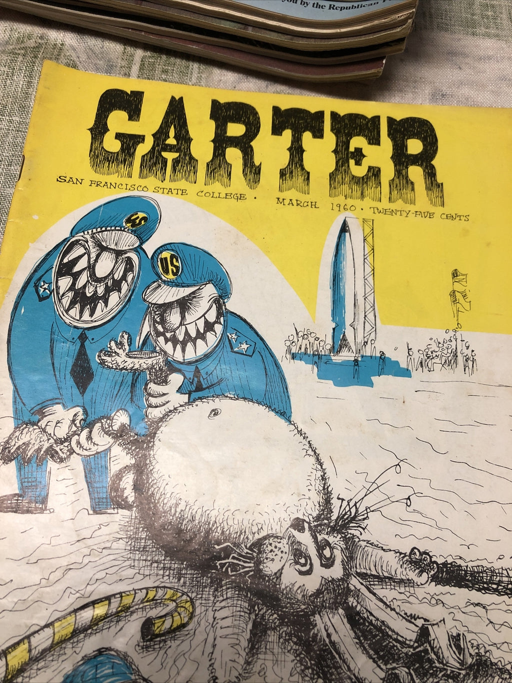 Rare Vintage Garter Magazine (vol. 2) #3 San Francisco State College1