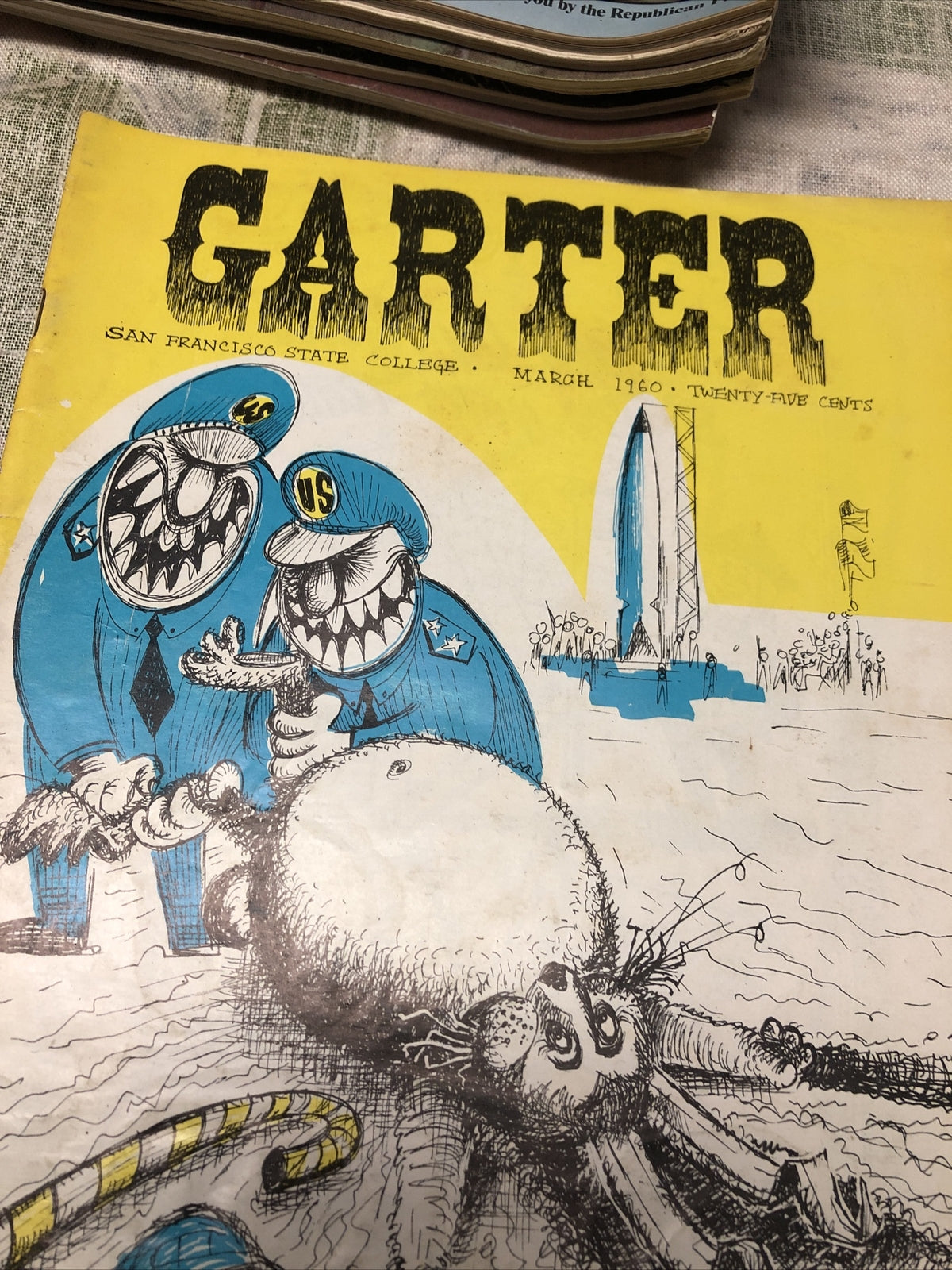 Rare Vintage Garter Magazine (vol. 2) #3 San Francisco State College1