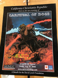 Carnival Of Dogs Poster Cali. Christiana Rep. David Lynch Found. Tower Records0