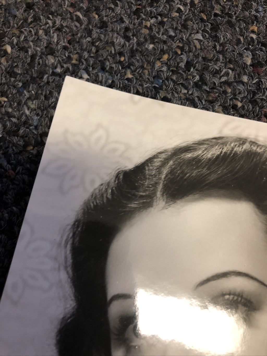 Rare Original Unpublished Photo Of Hedy Lamarr Glamour Shot 9”x6.5”5