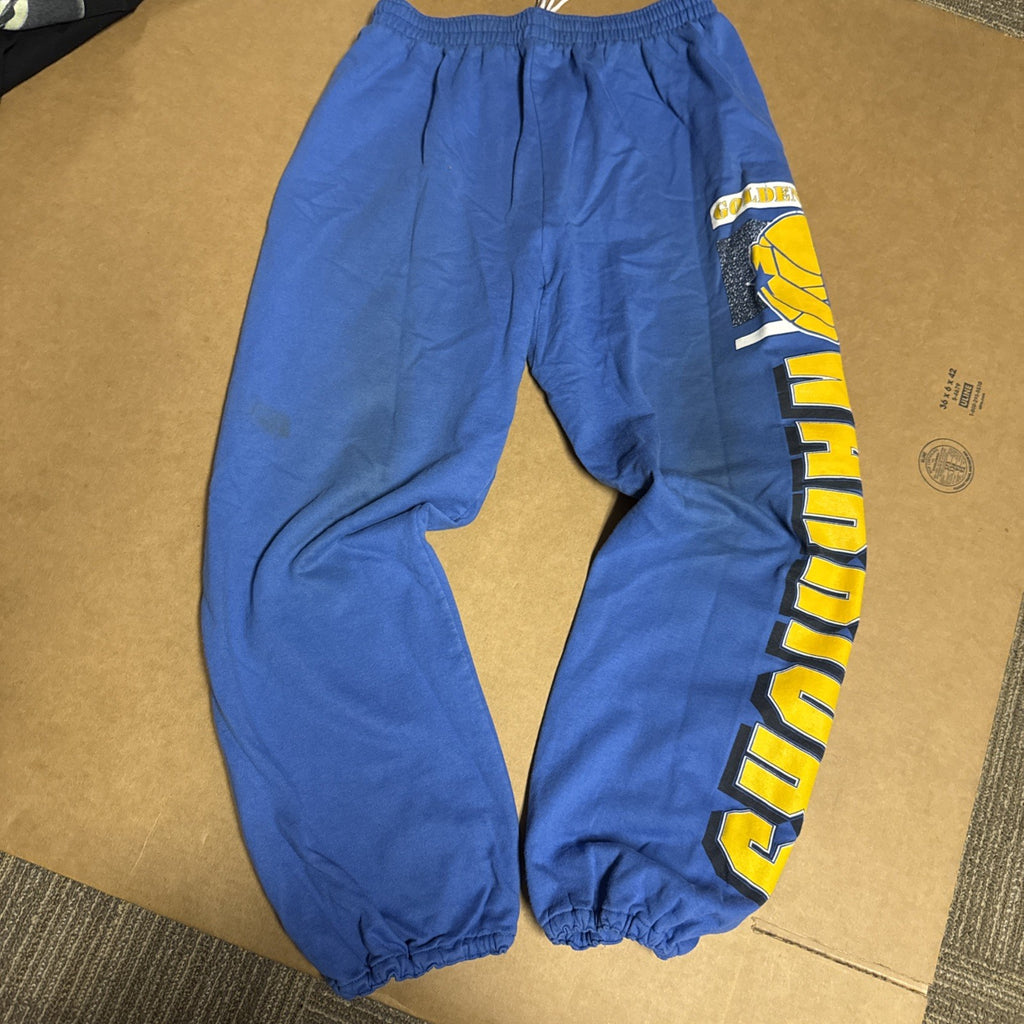 Vintage GOLDEN STATE WARRIORS CREW NECK SWEAT PANTS MENS XL0