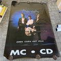 1992 Stray Cats 60” X 40” Subway Promo Poster  Punk Brian Setzer #410