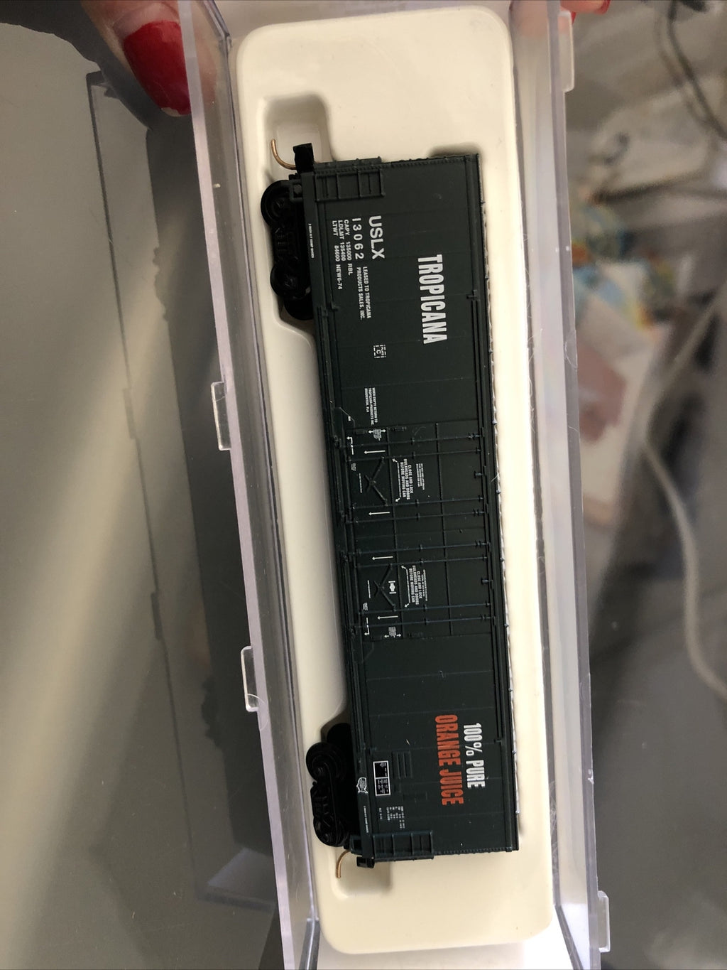 N 3 RAIL Atlas Evans Tropicana 53' Double-Plug Door Box Car Item #6505-21