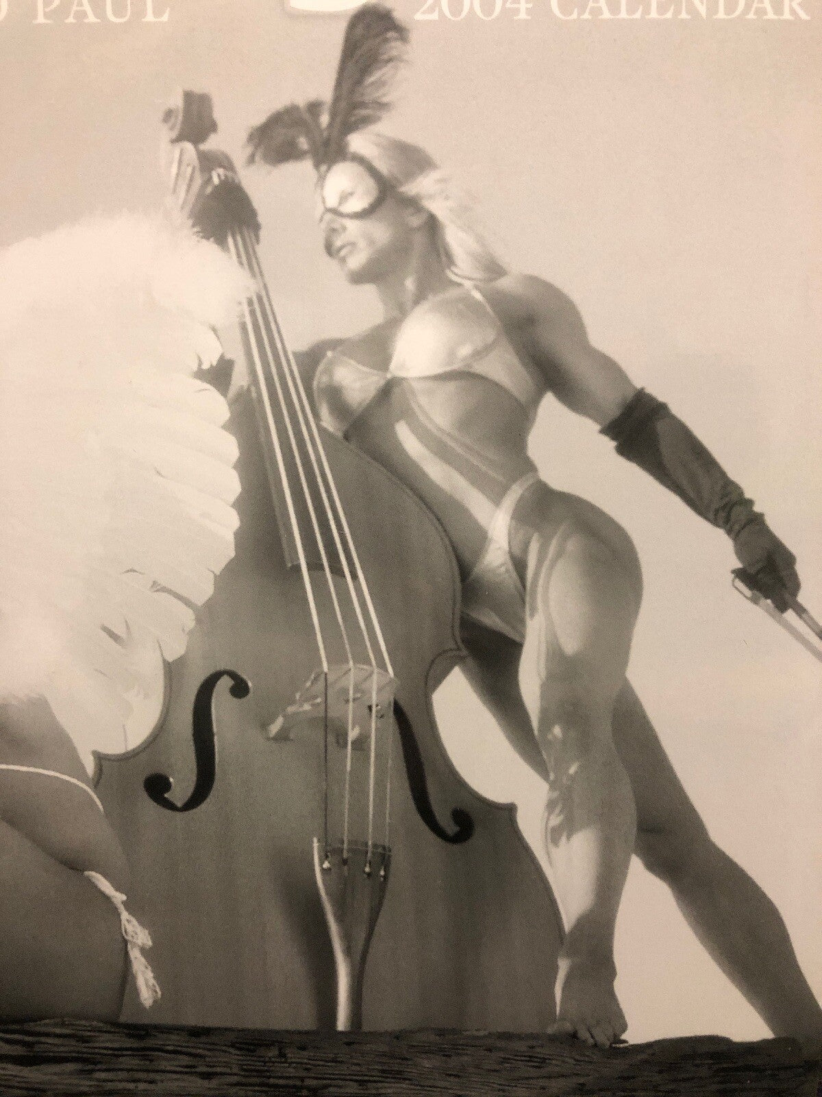 Authentic Fitness Girl Calendar 2004 Black/white Photo By David Paul Sealed RARE1