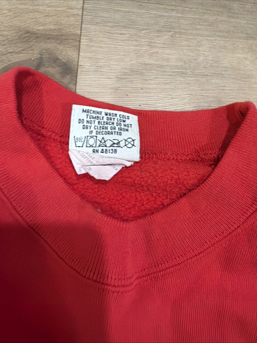 Chicago Bulls 1989 Vintage Nutmeg Acid Wash Crewneck XL Fits Like Large3