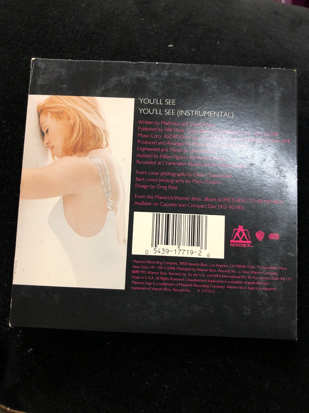 MADONNA - You'll See  - CD - Single - Music (1996)Warner Bros3