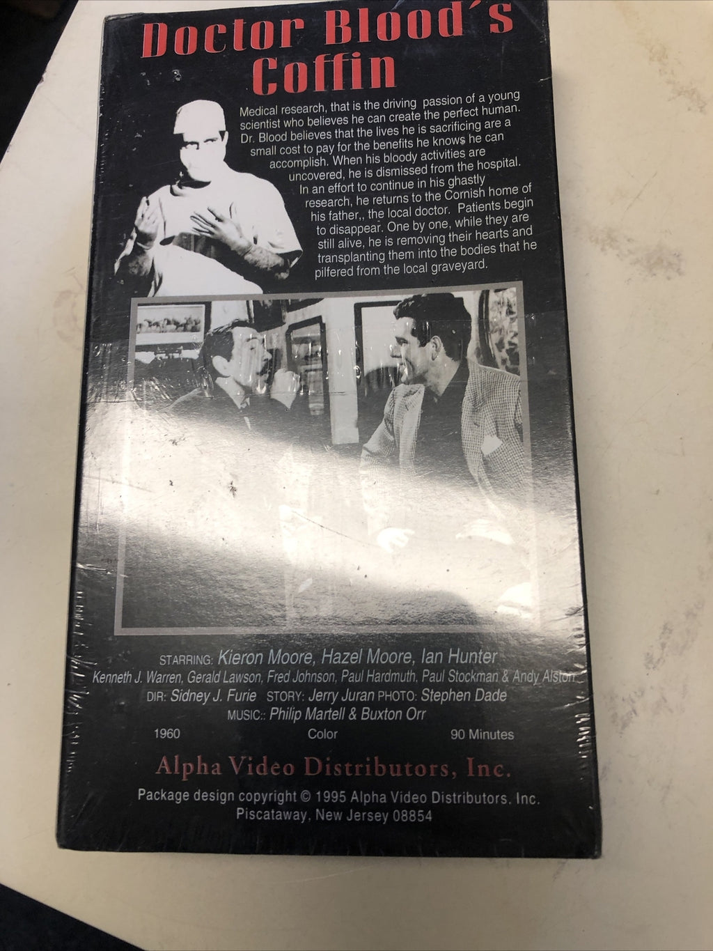 Doctor Bloods Coffin VHS Movie OOP Horror Classic Factory Sealed1