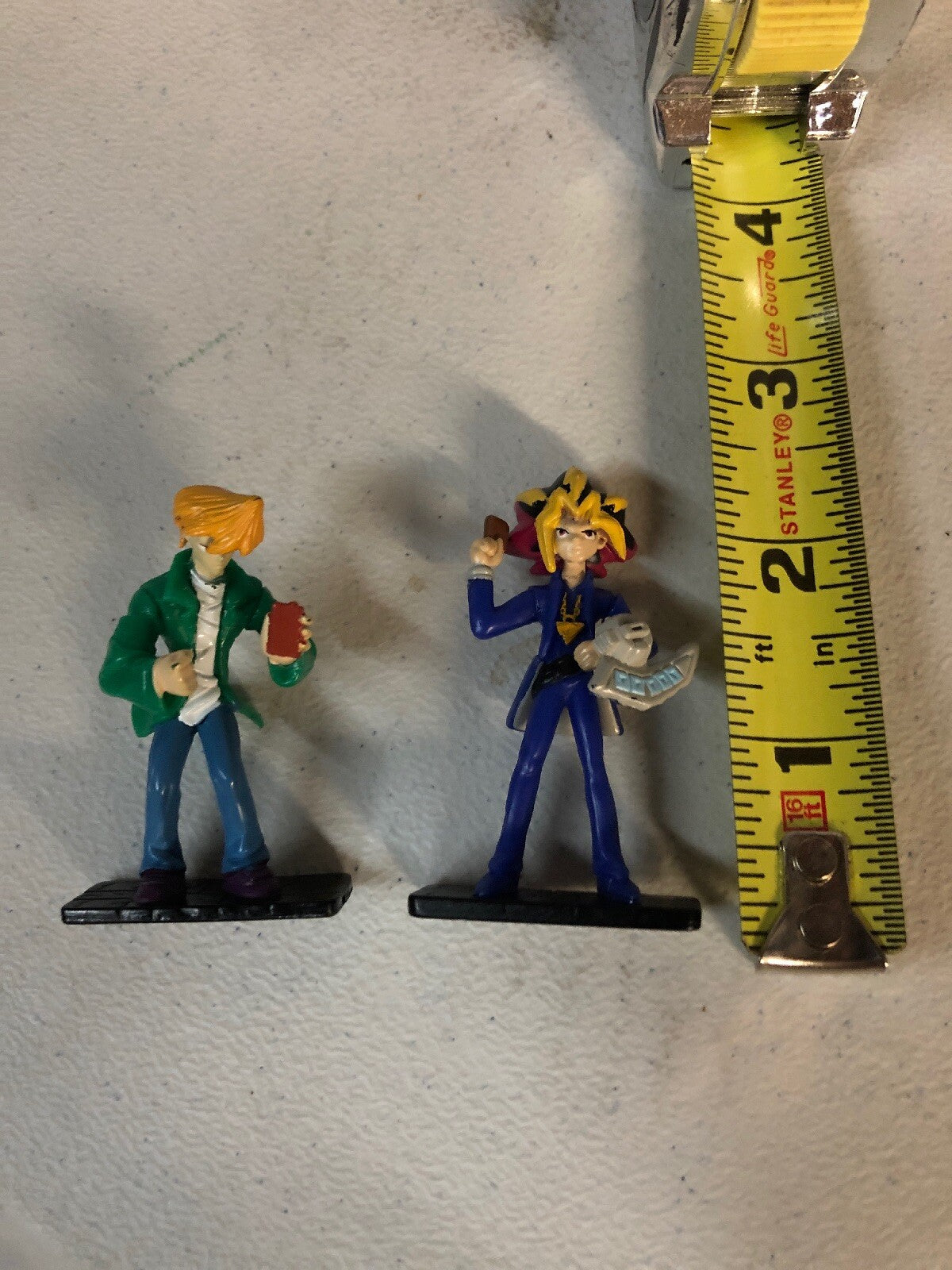 HTF Vintage Takahashi YUGIOH YU GI OH 2" Figure on Base Yugi  & Joey1