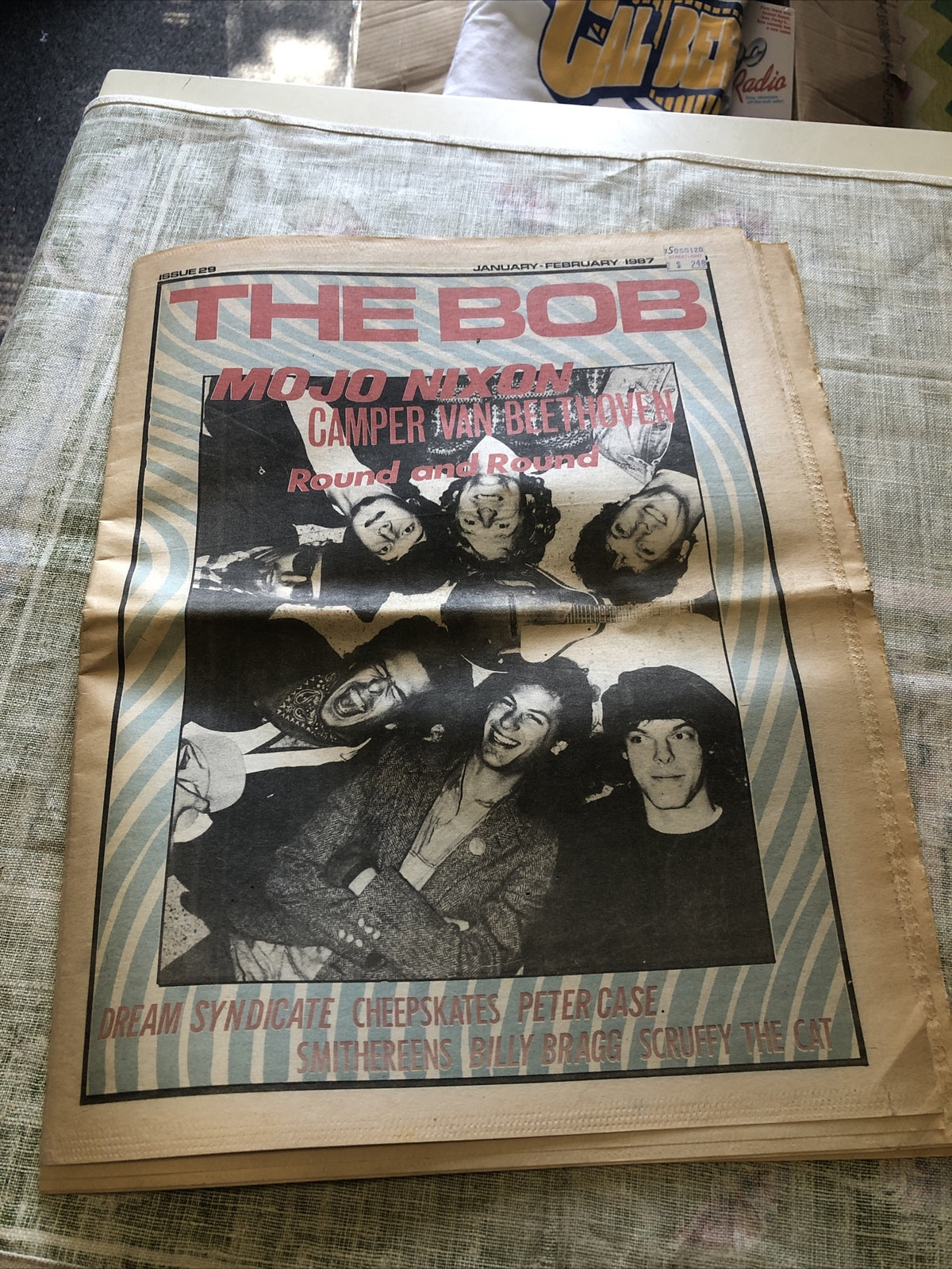 THE BOB Jan-Feb 1987 Mojo Nixon Camper Van Beethoven1