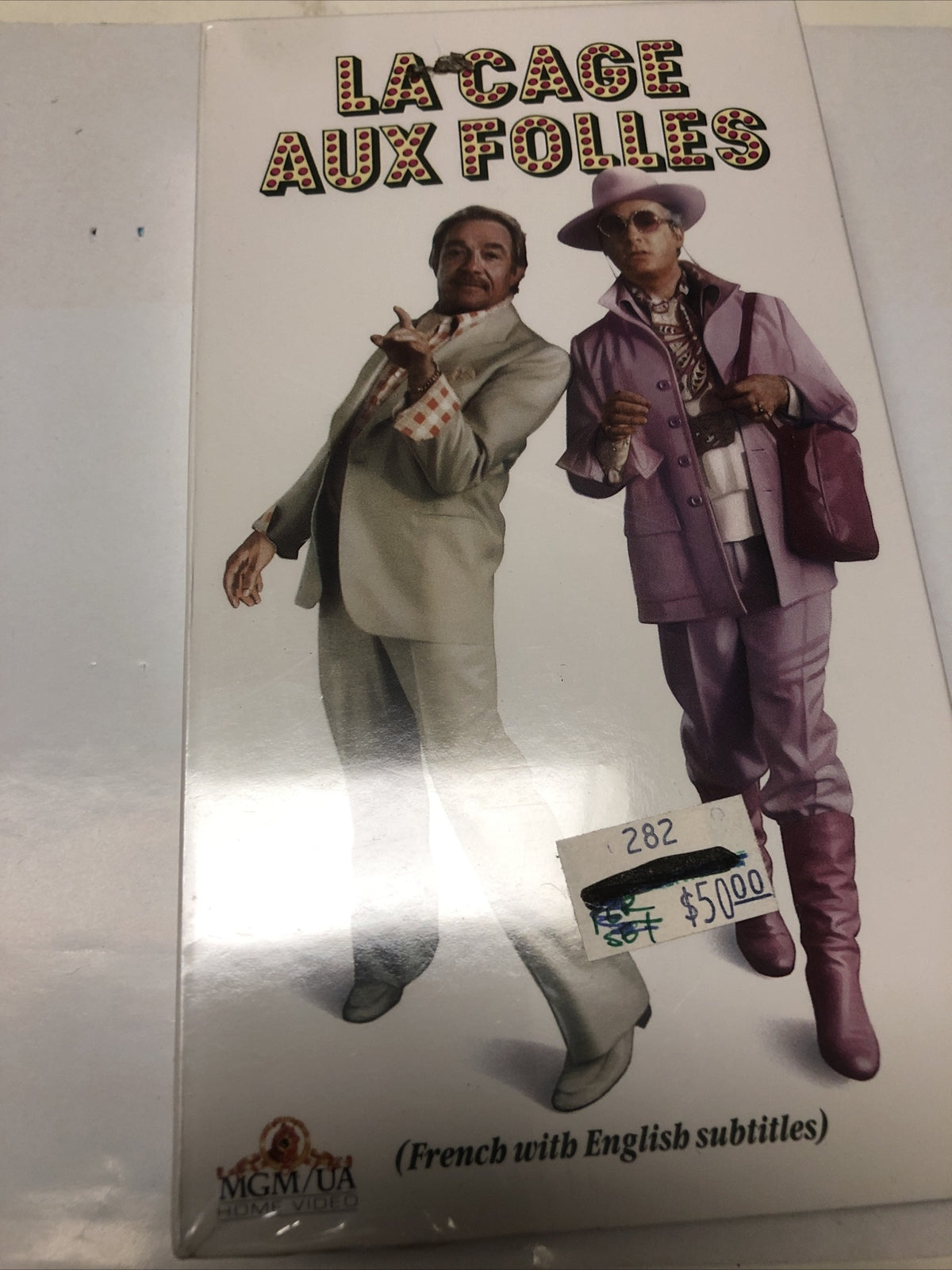 Sealed LA CAGE AUX FOLLES, VHS Classic From Factory1