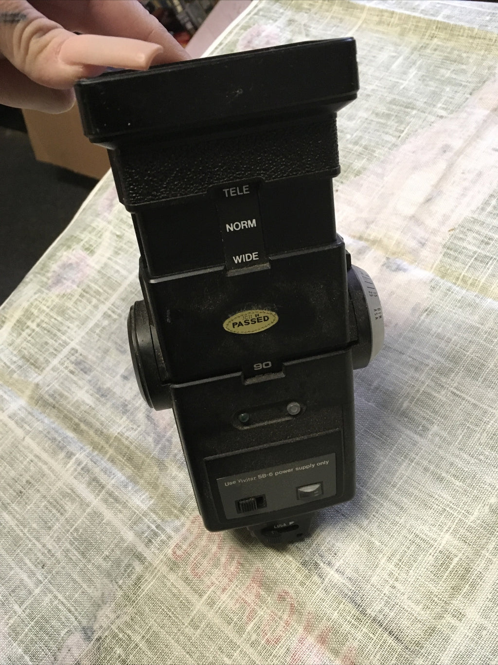 Vivitar Zoom Thyristor 285 Vari Sensor4