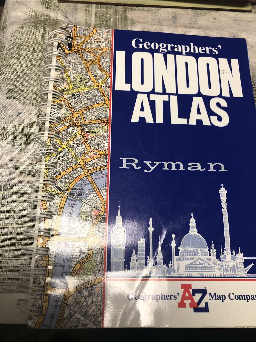 Geographers' London Atlas -London Geographers AZ Lot Of 21