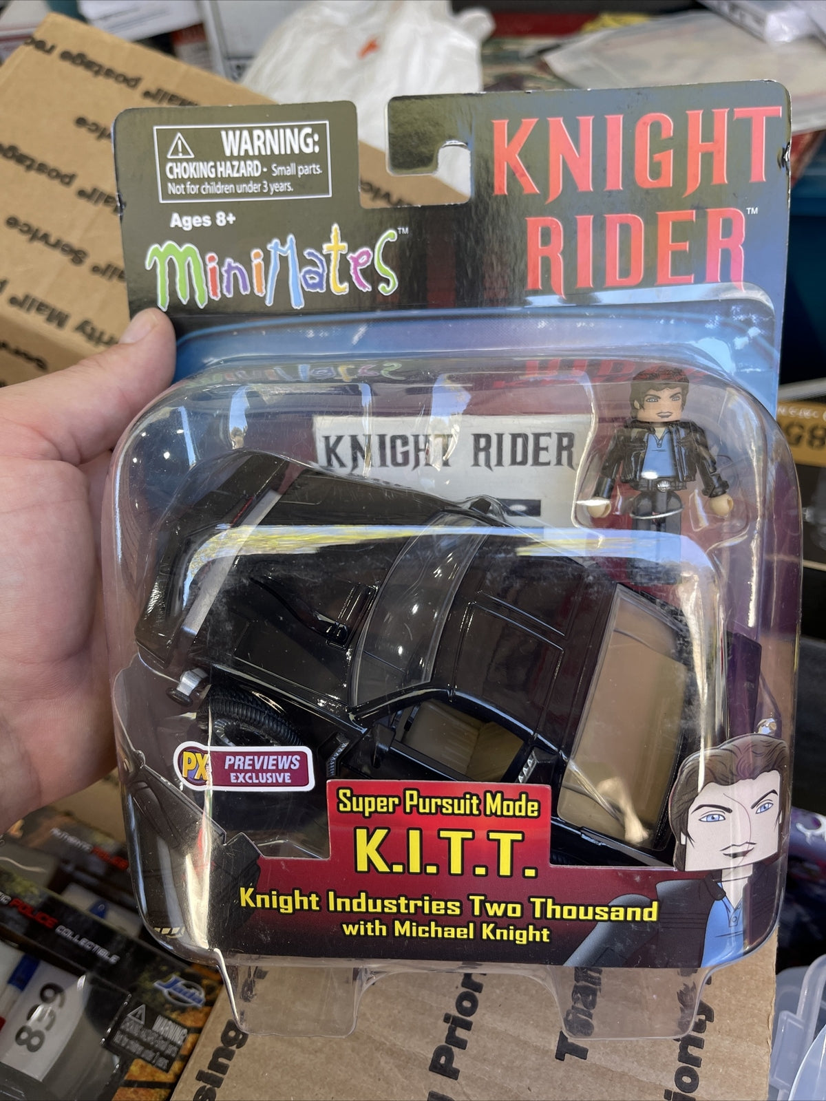 MINIMATES KNIGHT RIDER KITT SUPER PURSUIT 2011 DIAMOND PREVIEW EXCLUSIVE0