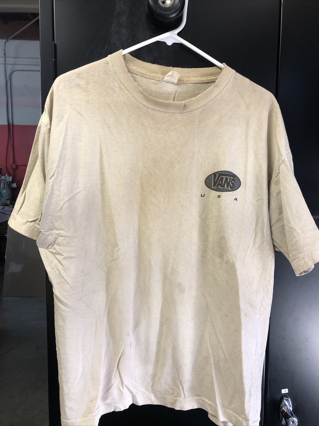 Vintage Vans Skateboarding Shirt Old School Size XL0