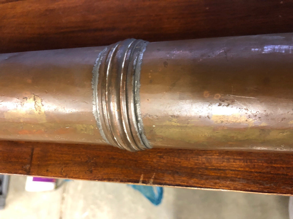 Antique 27" Hammered Copper Pot Press Sprayer J. F. England Hallstavik Rare!!3