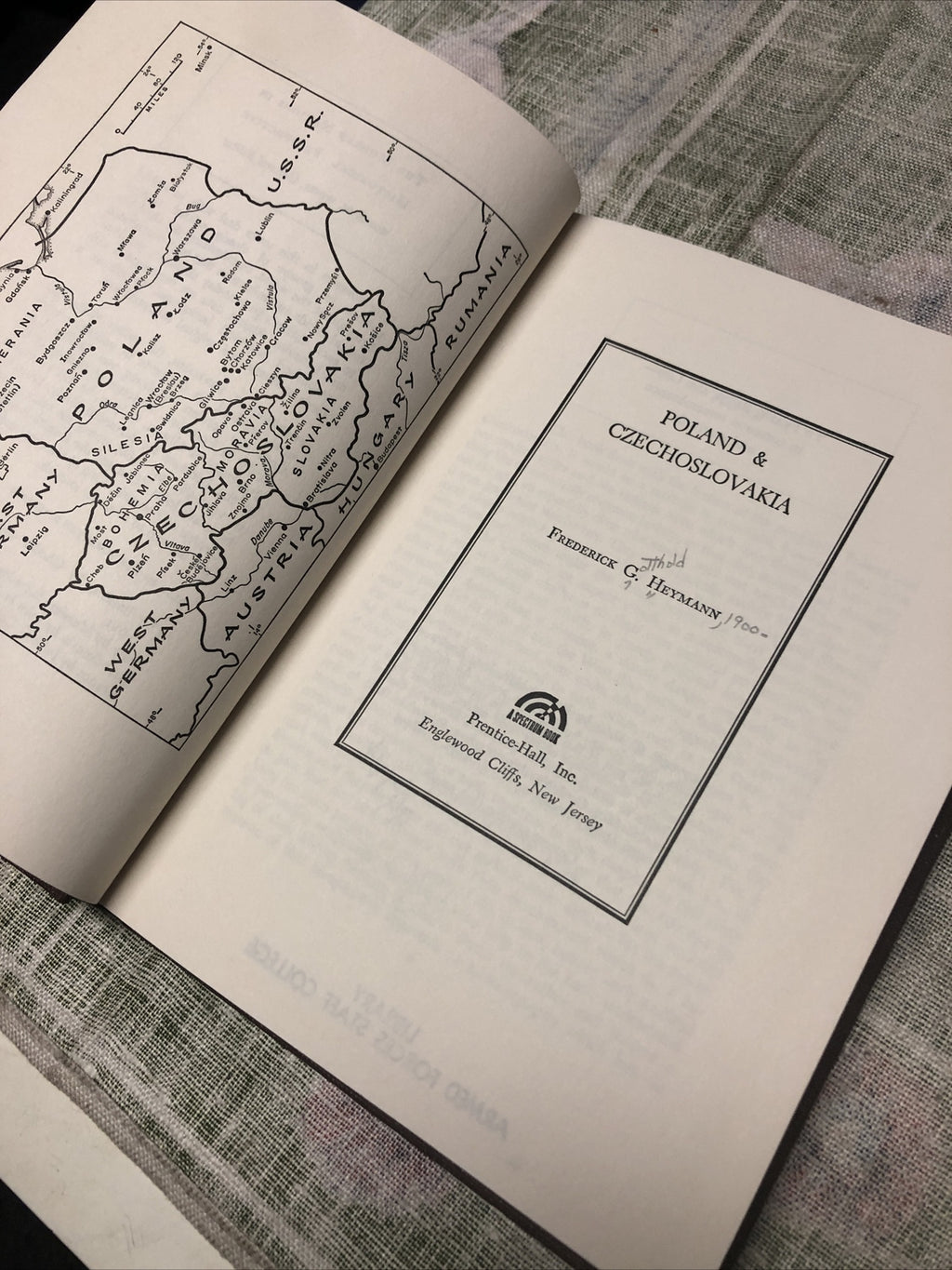 Vintage 1966 Poland & Czechoslovakia by Heymann, Frederick G.5