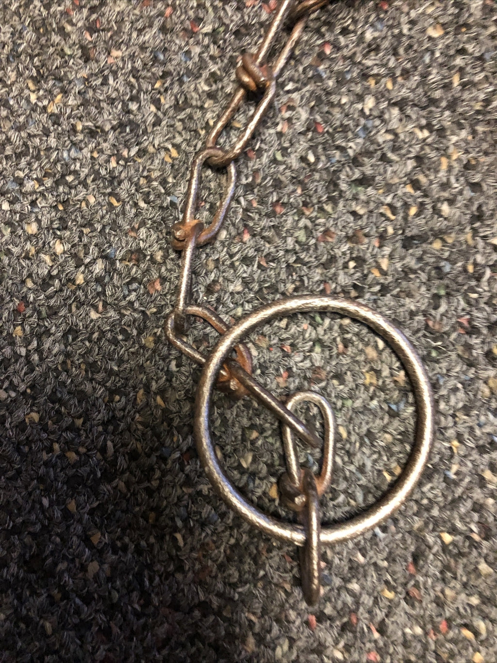 Antique Cow Hobbles Kickers Iron Chains Early 1900's4
