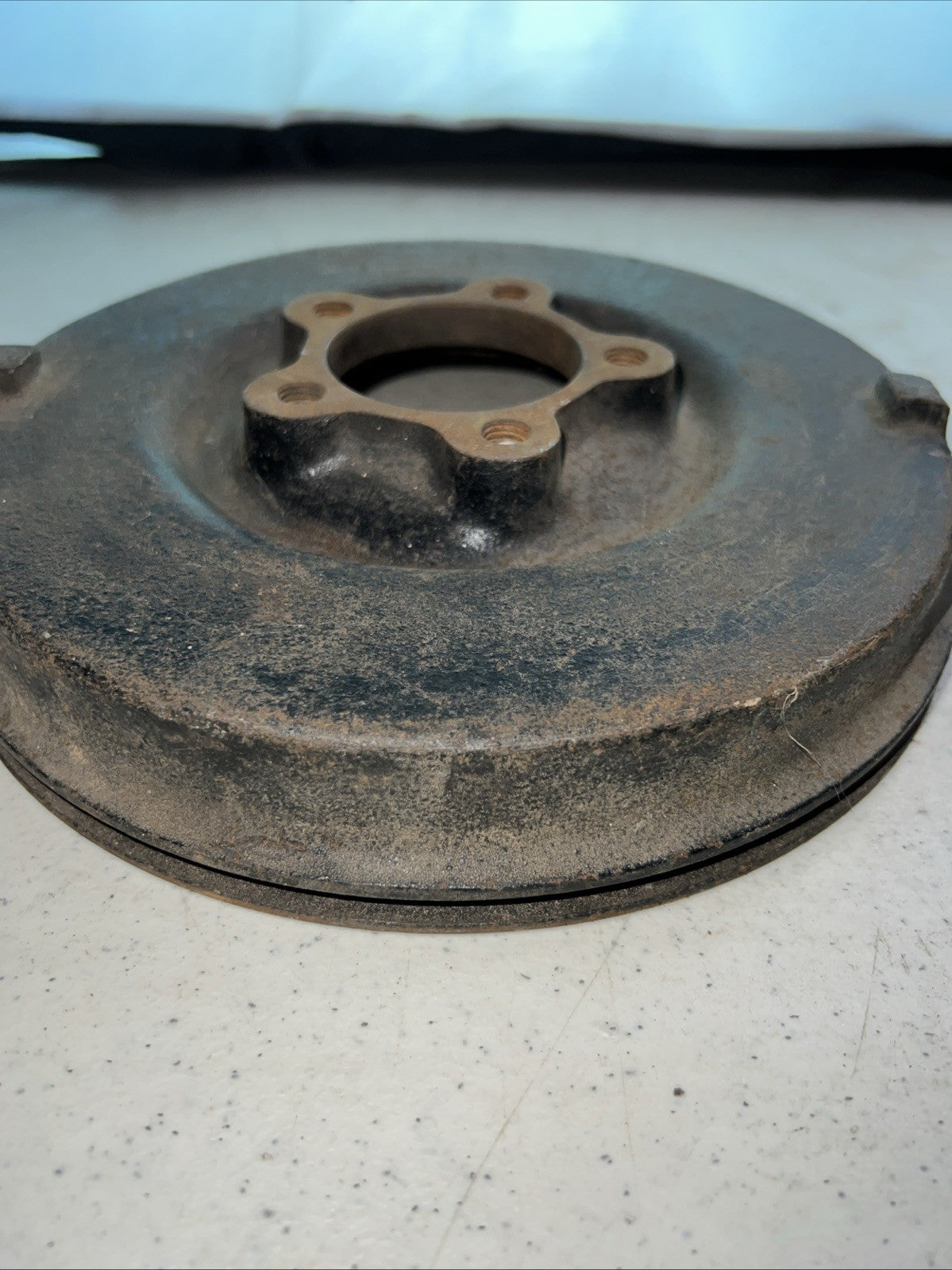 Vintage Brake Drum – 4-Lug, Cast Iron – Classic Car3