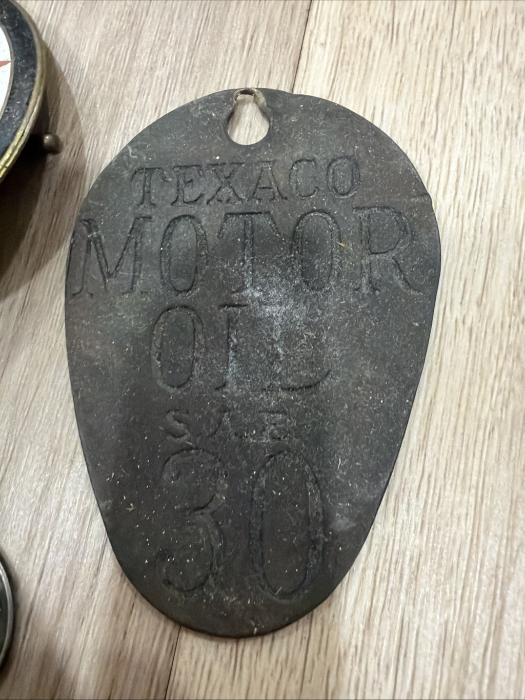 1940's Texaco Gas Oil Service Station Attendant Badge Tag Lot2