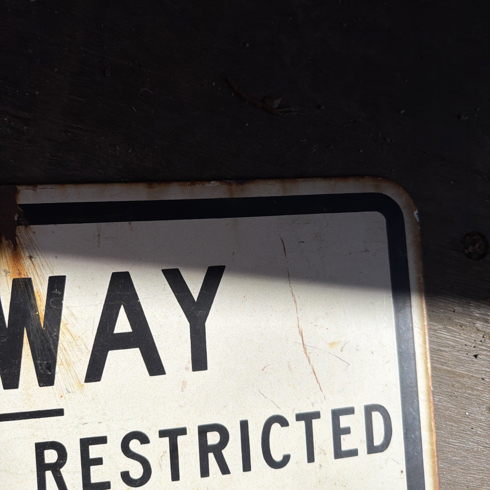 Vintage California Road Freeway City of San Louis Obispo Porcelain Sign5