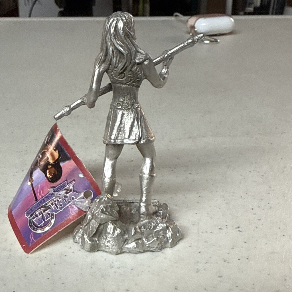 Xena Warrior Princess Pewter Statue Figure Figurine 3.5" Comstock Creations4