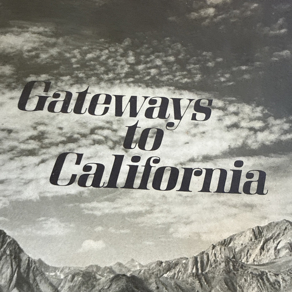 Vintage 1968 Gateways to California Booklet Don J Baxter PG&E History PB1