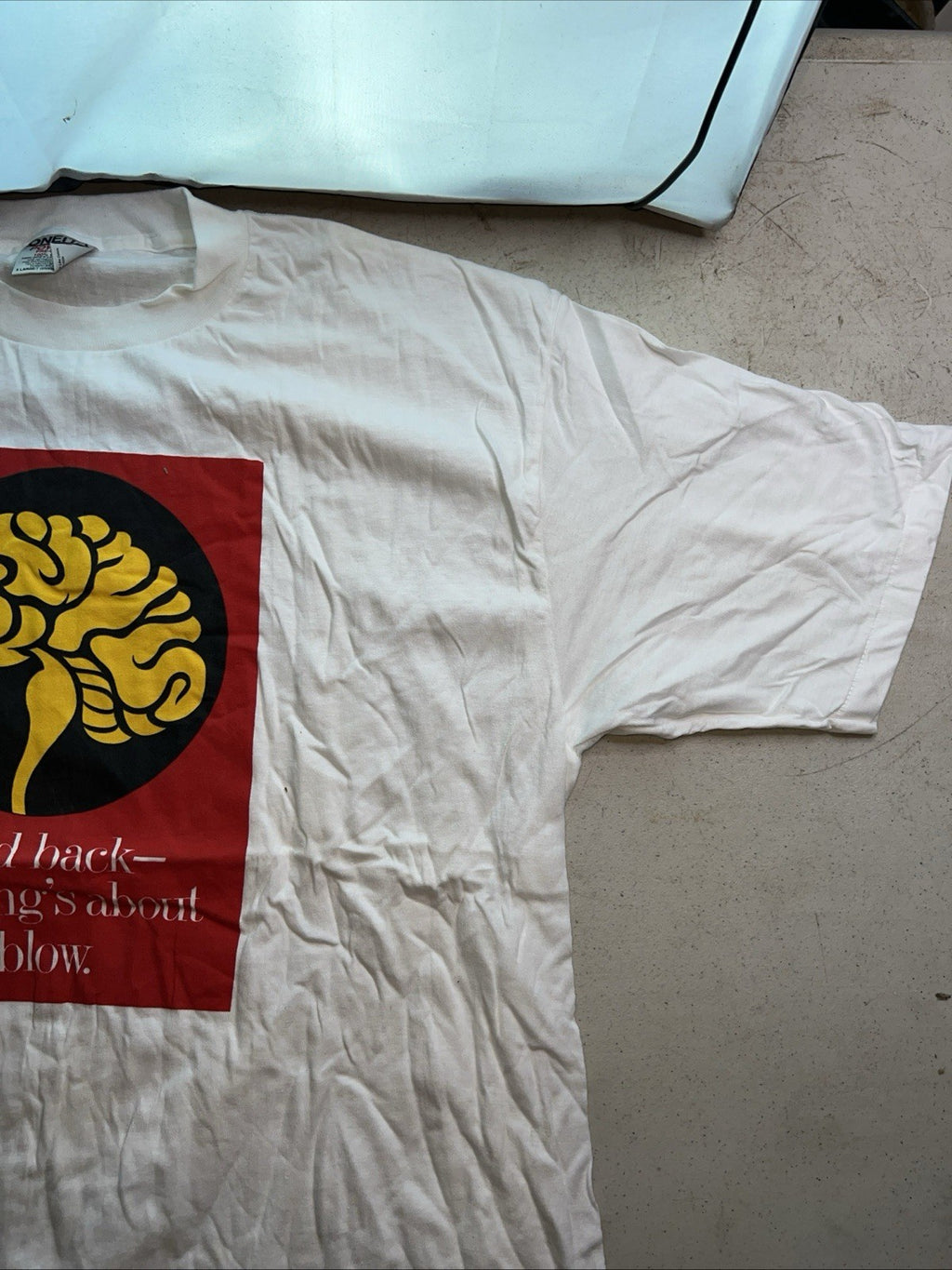 Vintage Oracle Workgroup Server “Stand Back " XL 90s Tech Promo T-Shirt4