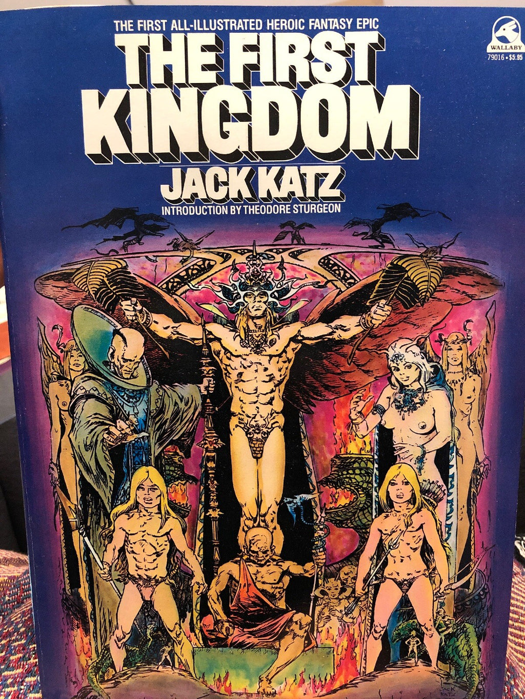 THE FIRST KINGDOM Fantasy Magazines JACK KATZ STORY and ART Comics 19760