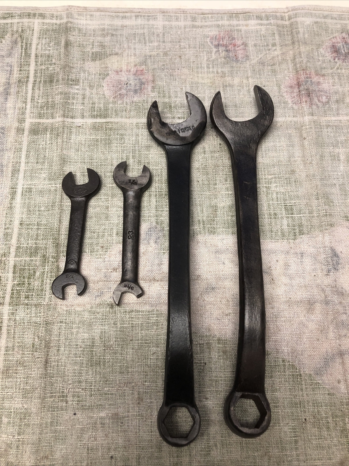 Vintage Lot Of 4 Wrenches Mixed Lot0