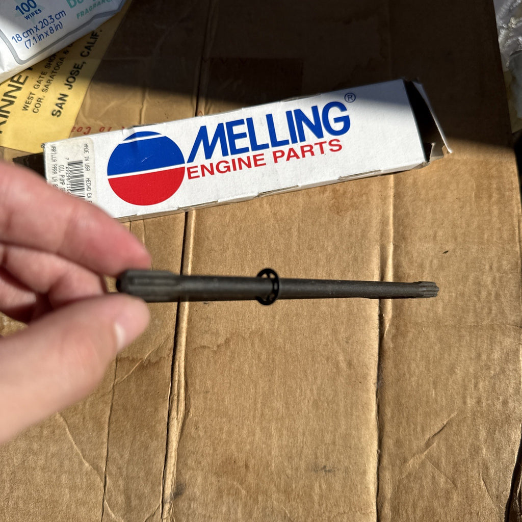 Melling IS128 Oil Pump Shaft Intermediate Driveshaft for Ford 2.9L V64