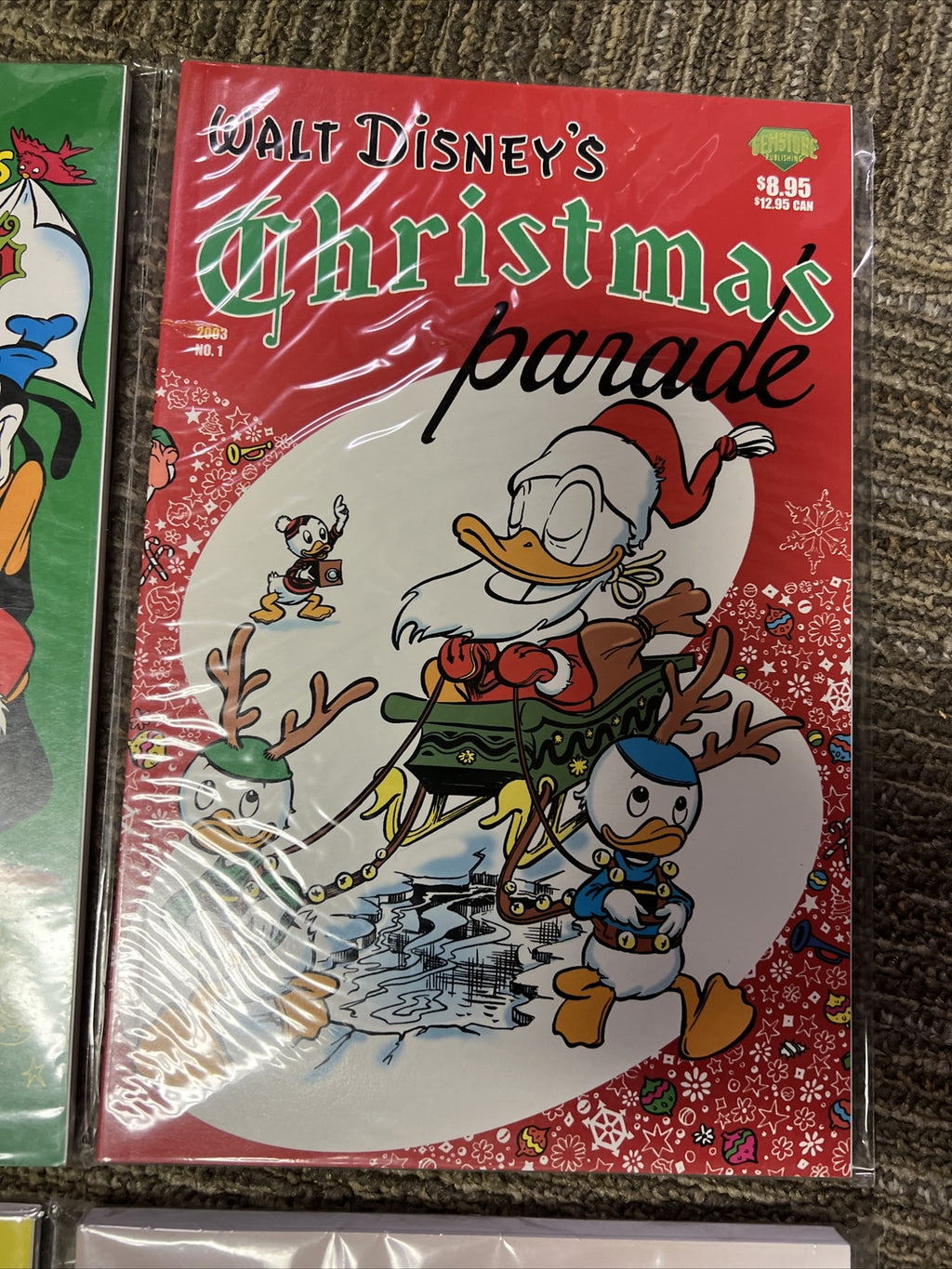 Walt Disney RARE Vintage Cartoon Story Books Donald Duck Mickey Mouse (Lot Of 4)3